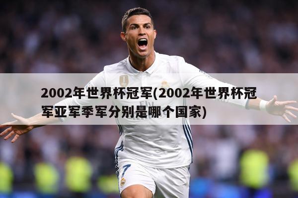 2002年世界杯冠军(2002年世界杯冠军亚军季军分别是哪个国家)